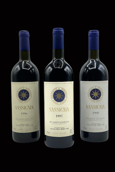 Vini Rossi: grandi etichette d'Italia e Francia. Con una selezione di vini bianchi e champagne