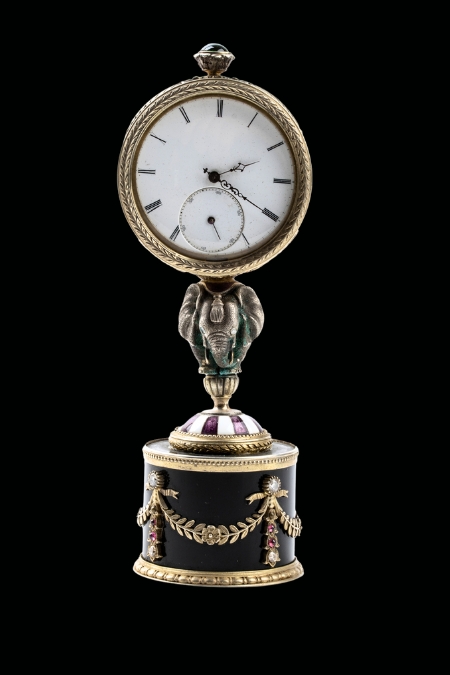 Piccoli Orologi da tavolo Art Déco e Saliere d'Epoca dalle Collezioni Melandri di Objets de Vertu