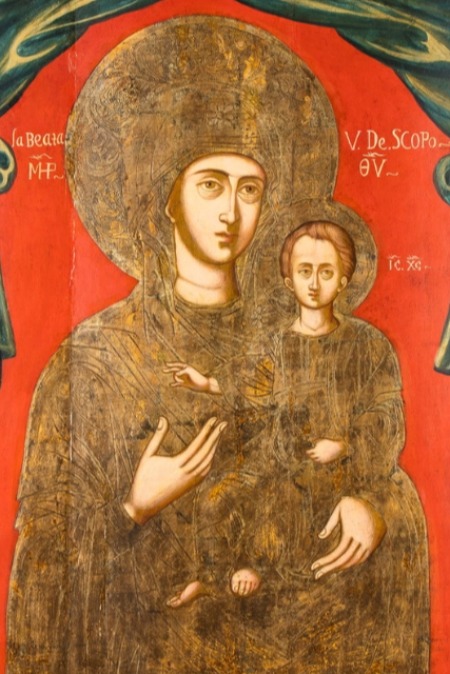 ANTICHE ICONE ORTODOSSE DAL XVII AL XX SECOLO. Con un nucleo di importanti icone russe da viaggio in bronzo e smalti