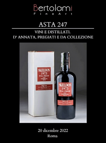 Vini e Distillati. D' Annata, Pregiati e da Collezione.