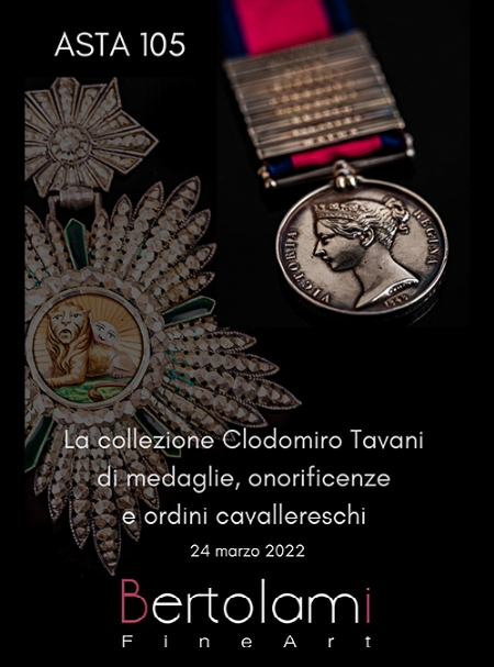 La collezione Clodomiro Tavani di medaglie, onorificenze e ordini cavallereschi
