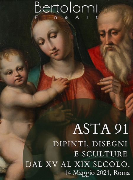 Dipinti, disegni e sculture dal XV al XIX secolo.